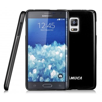 Galaxy Note Edge deklas silikoninis "Imuca" + apsaugine plevele
